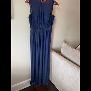 Blue formal gown